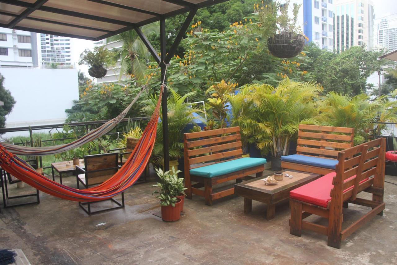 Eden'S Garden Hostel Panama Stadt Exterior foto