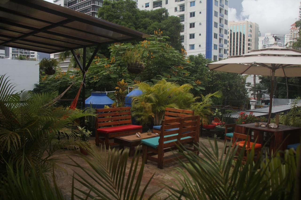 Eden'S Garden Hostel Panama Stadt Exterior foto